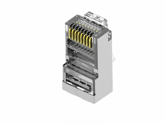 SP- CAT-6 STP RJ45 CONNECTOR (METAL)