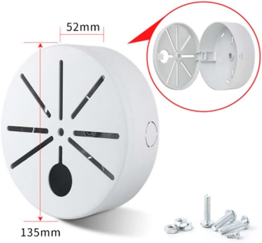 SP - INDOOR CEILING ROUND PVC BOX WITH MORE DEPTH