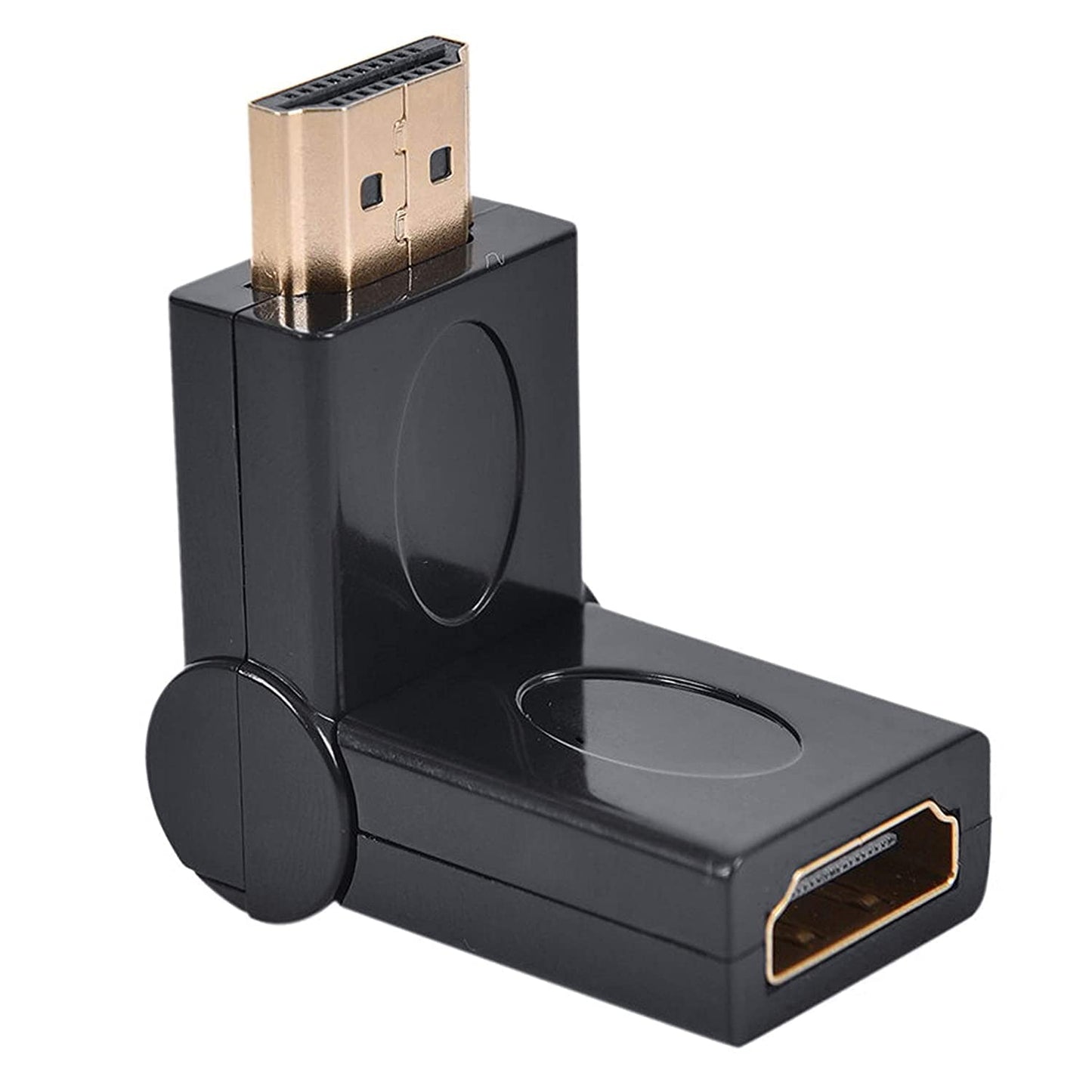 SP- HDMI MALE FEMALE CONNECTOR 90-180 DEGREE