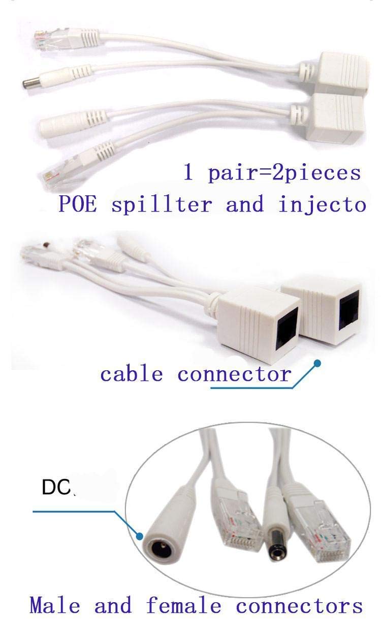 SP- POE INJECTOR CABLE (SET OF 2)
