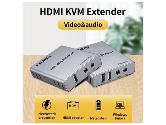 SP-HDMI KVM EXTENDER 60M (1080P)_ECO