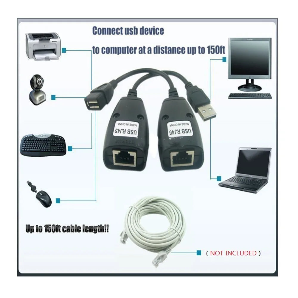 SP- USB TO LAN EXTENDER UPTO 150 FT (ECO)