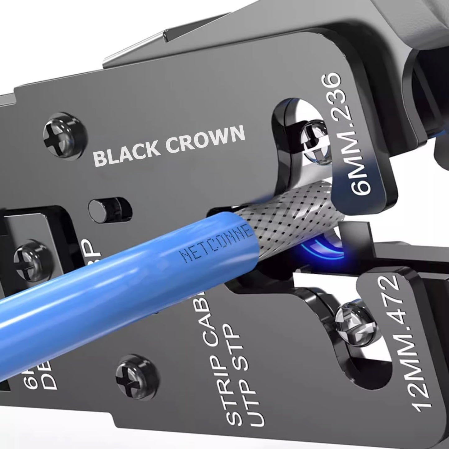 SP-SC001- CRIMPING TOOL WITH INBUILT LAN TESTER FOR RJ-45, RJ12 ( 6P & 8P)