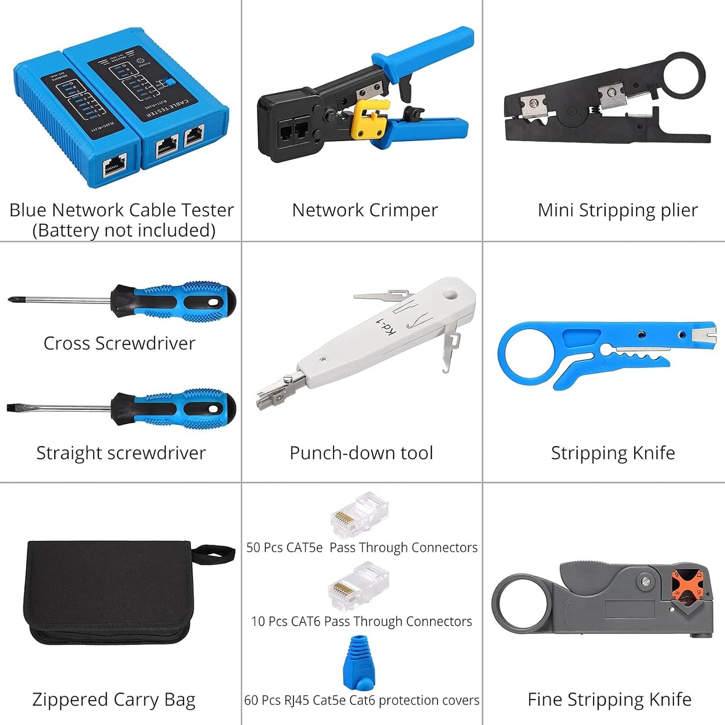 SP- PROFESSIONAL PASS THROUGH NETWORKING TOOL KIT BAG