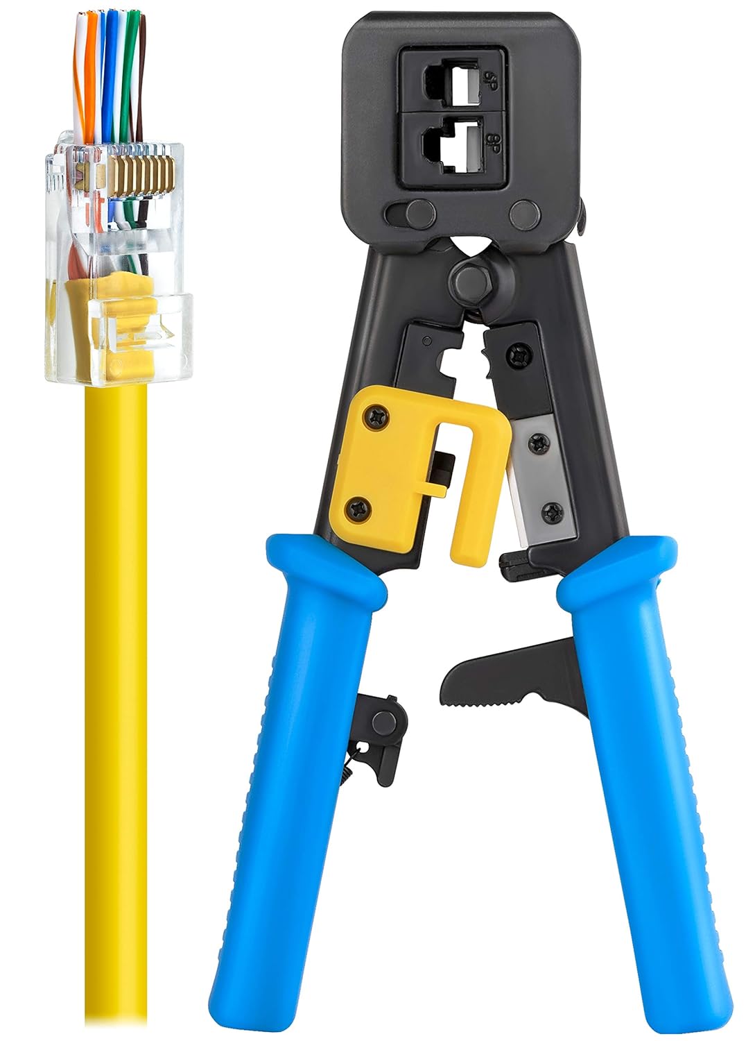 SP- EZ PASS THROUGH CRIMPING TOOL -ECO ( FOR CAT-5E & CAT-6)