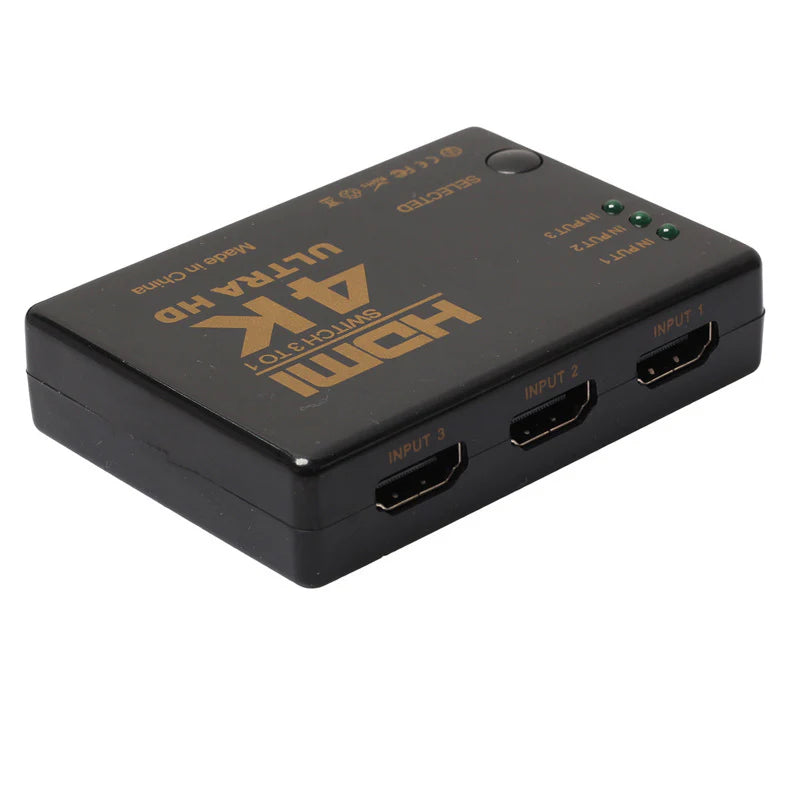 SP- HDMI SWITCH 3 PORT WITH REMOTE- 1080P