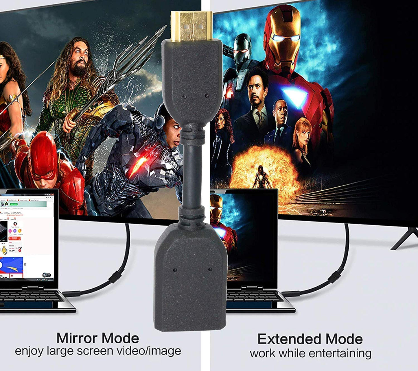 SP- HDMI MALE FEMALE LEAD SMALL SIZE