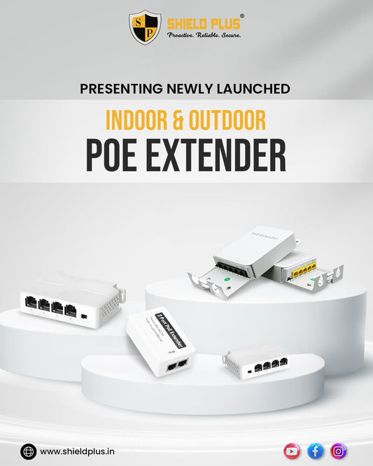 SP-GIGA OUTDOOR POE EXTENDER 1 INPUT 3 OUTPUT