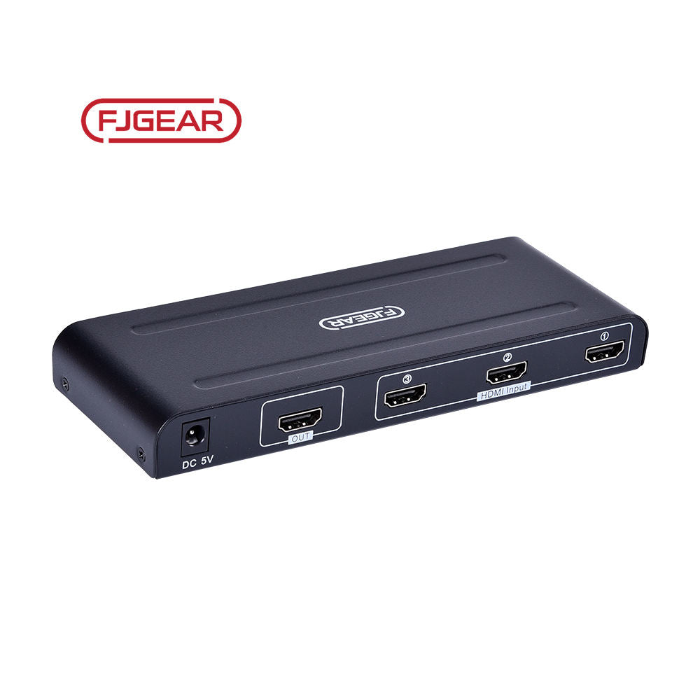 SP- HDMI SWITCH 3 PORT WITH REMOTE -4K -30 Hz