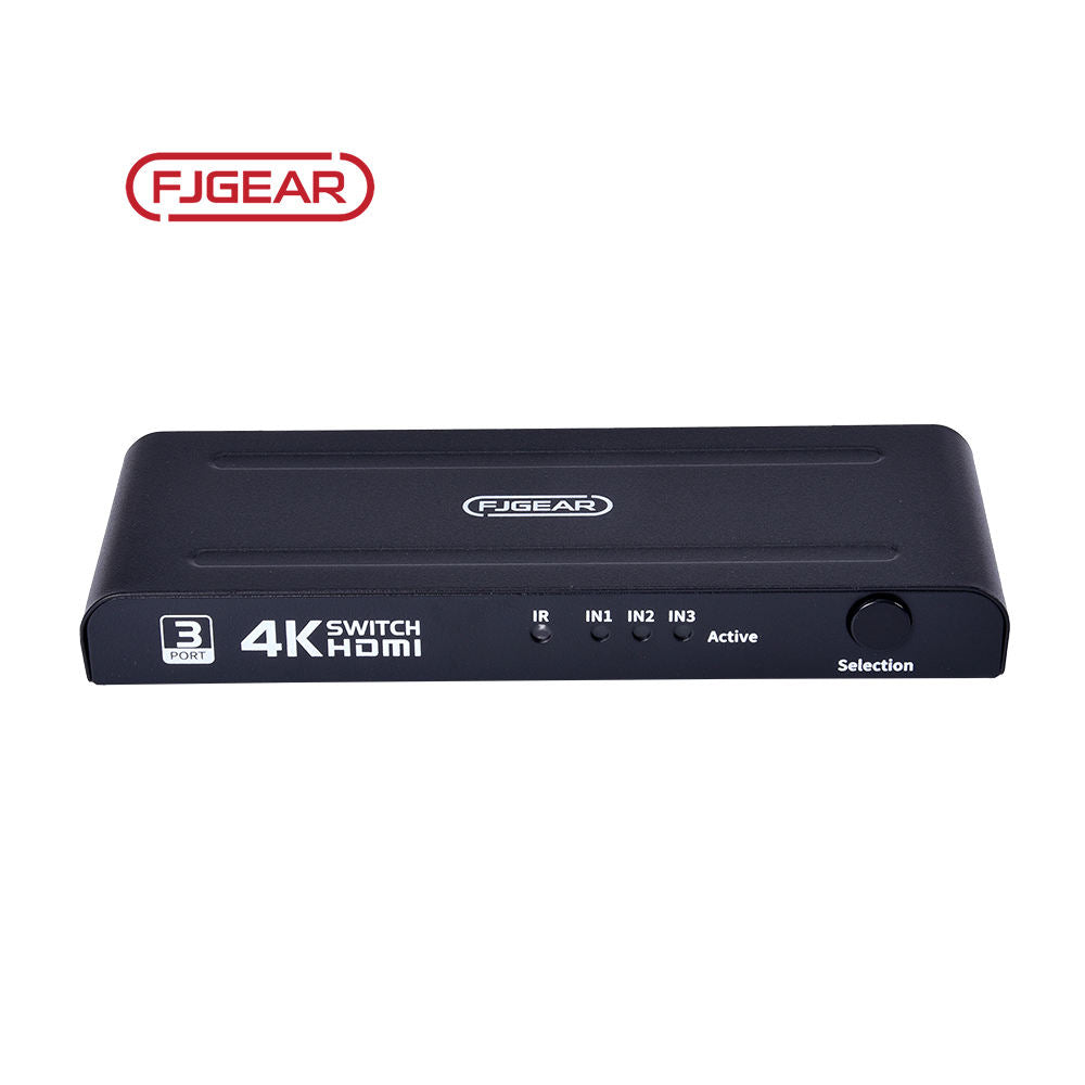 SP- HDMI SWITCH 3 PORT WITH REMOTE -4K -30 Hz