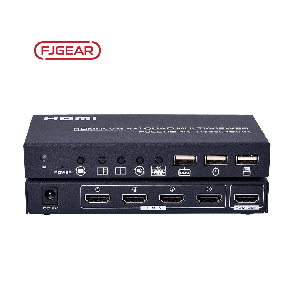 SP- 4*1 HDMI KVM QUAD MULTIVIEWER-4K