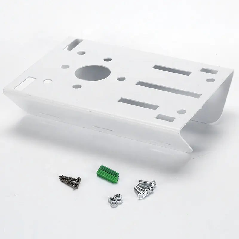 SP-POLE PLATE BIG WITH 3 METAL CLAMPS