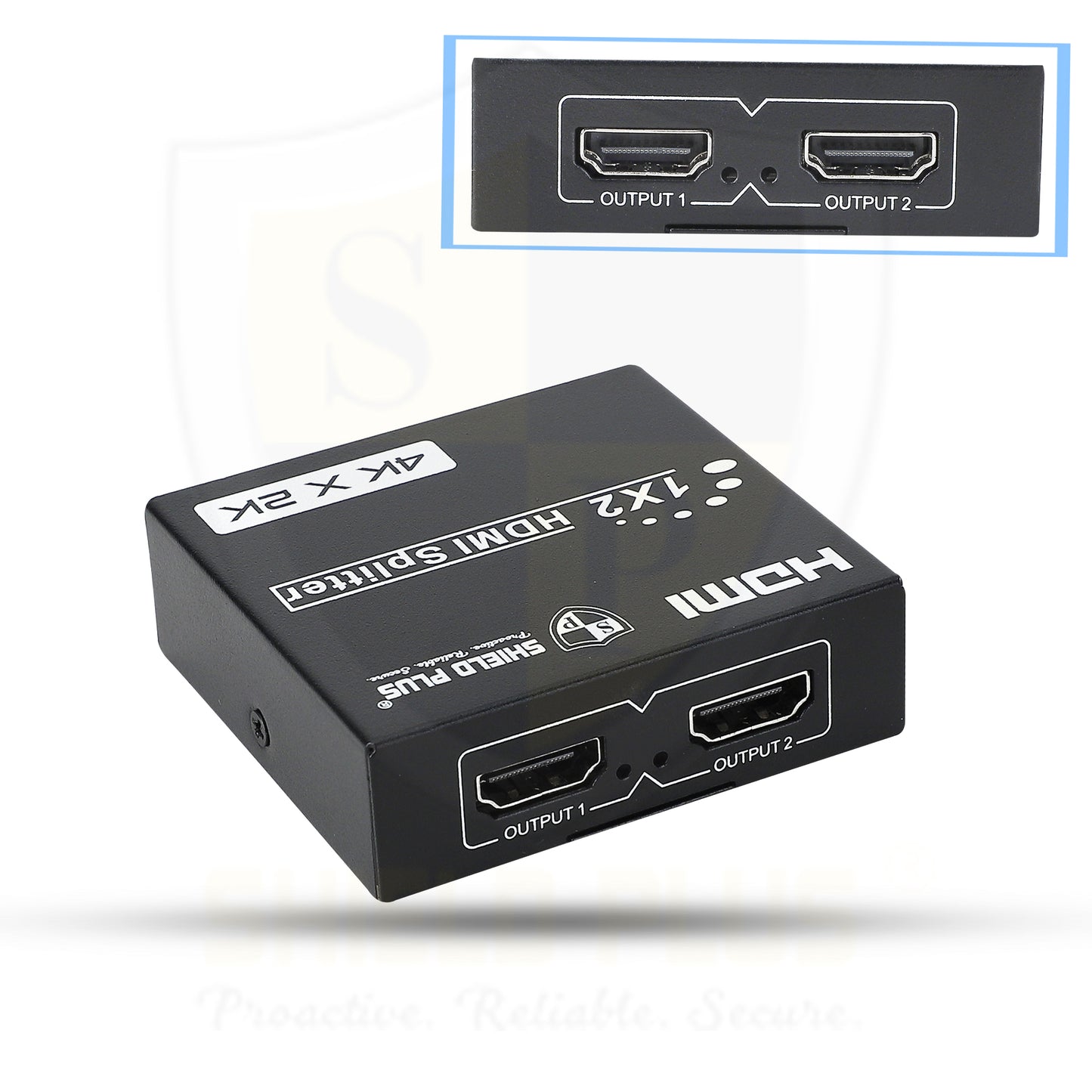 SP- HDMI SPLITTER 2 PORT 4K- 2K 30 HZ