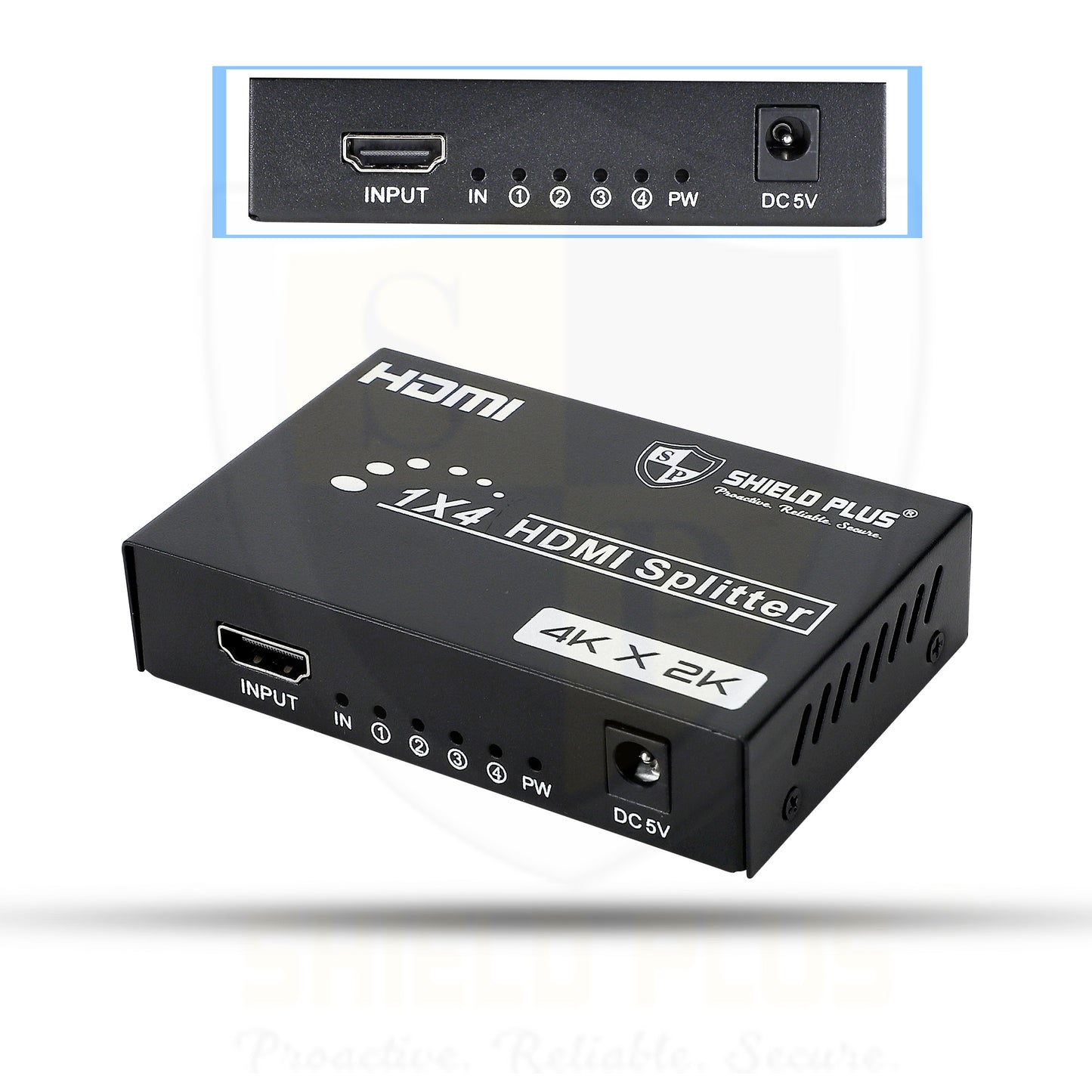SP- HDMI SPLITTER 4 PORT 4K- 2K 30 HZ