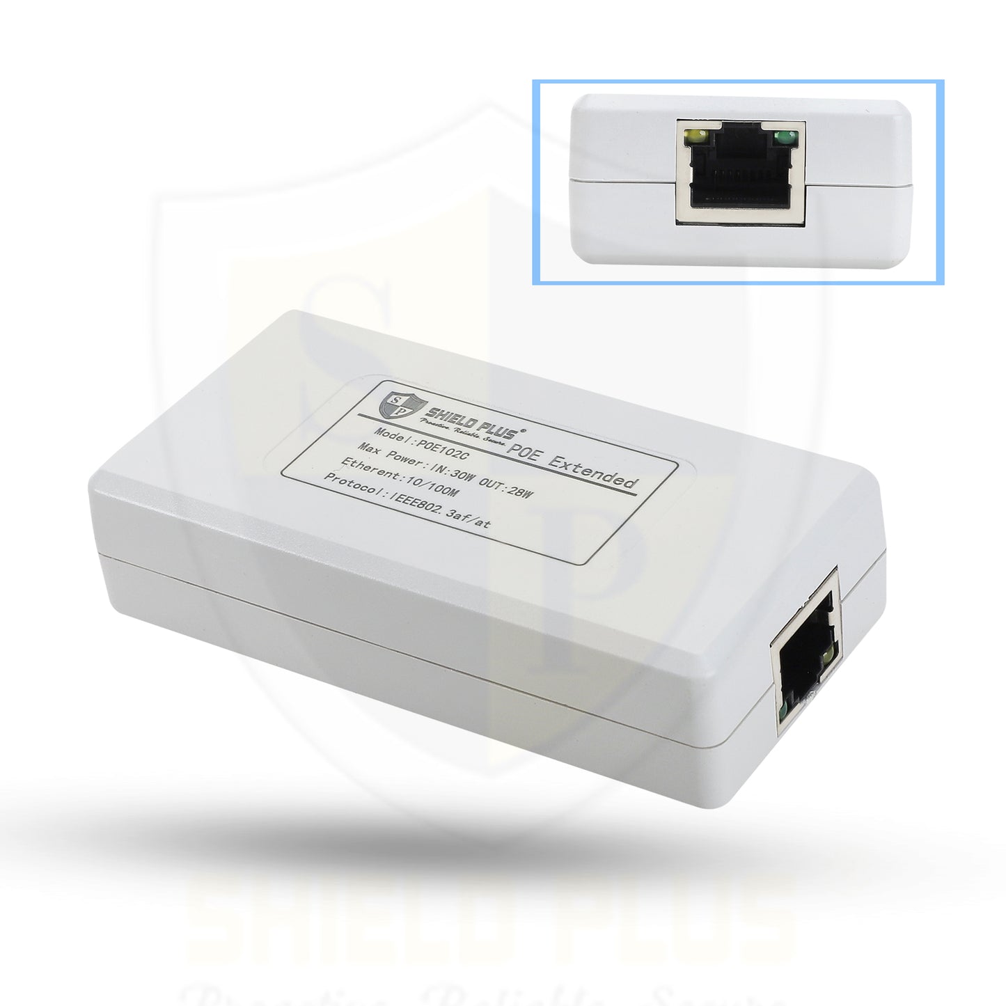 SP- INDOOR POE EXTENDER 1 INPUT 2 OUTPUT (100 MBPS)