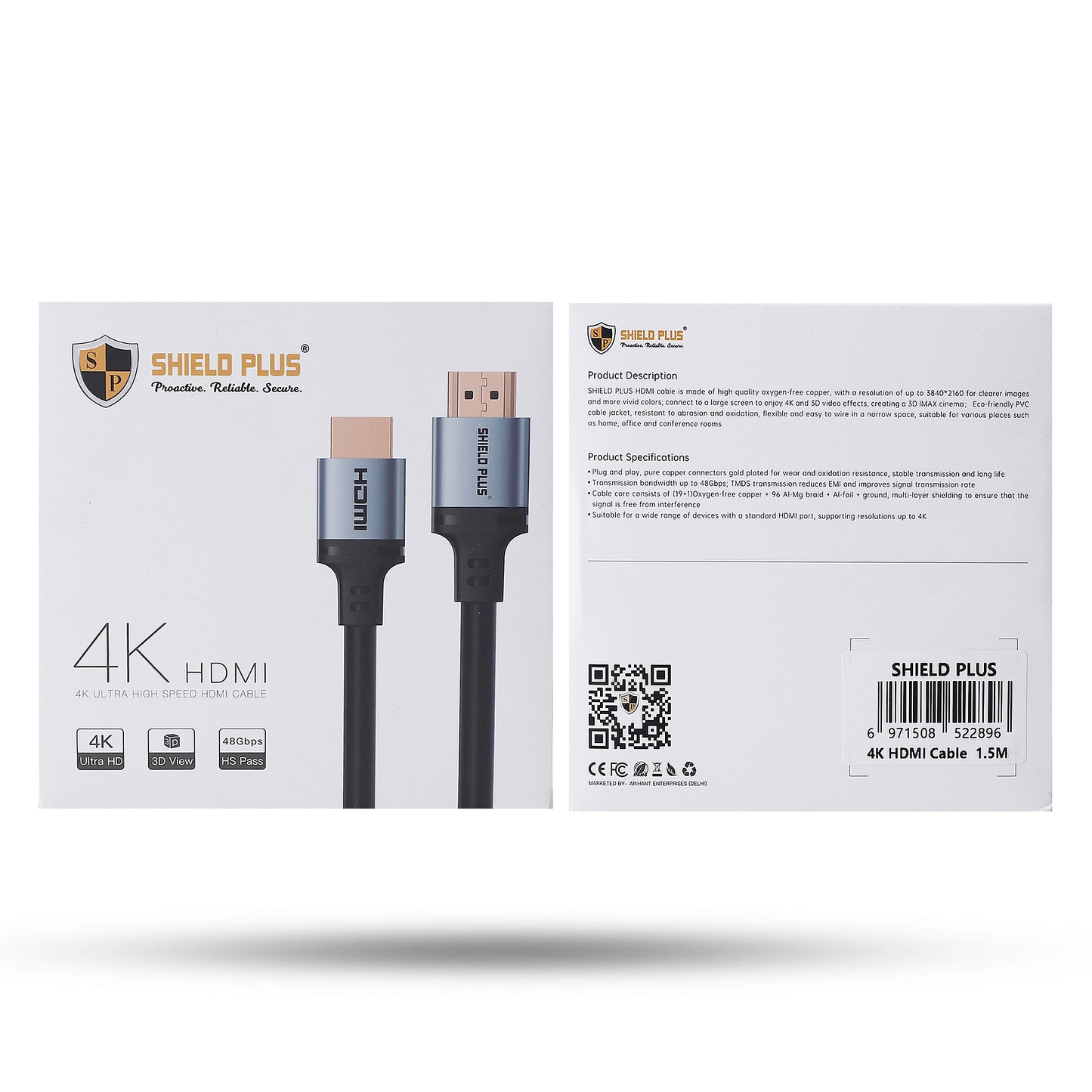 SP- HDMI CABLE 4K-2K COPPER SERIES- PREMIUM