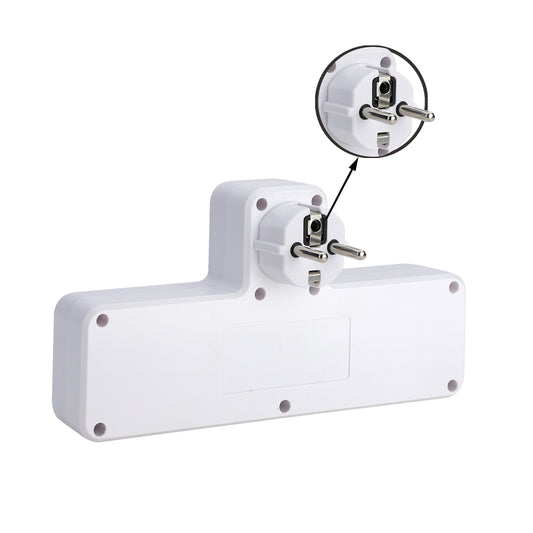 SP- 4 SOCKET WALL MOUNT PLUG