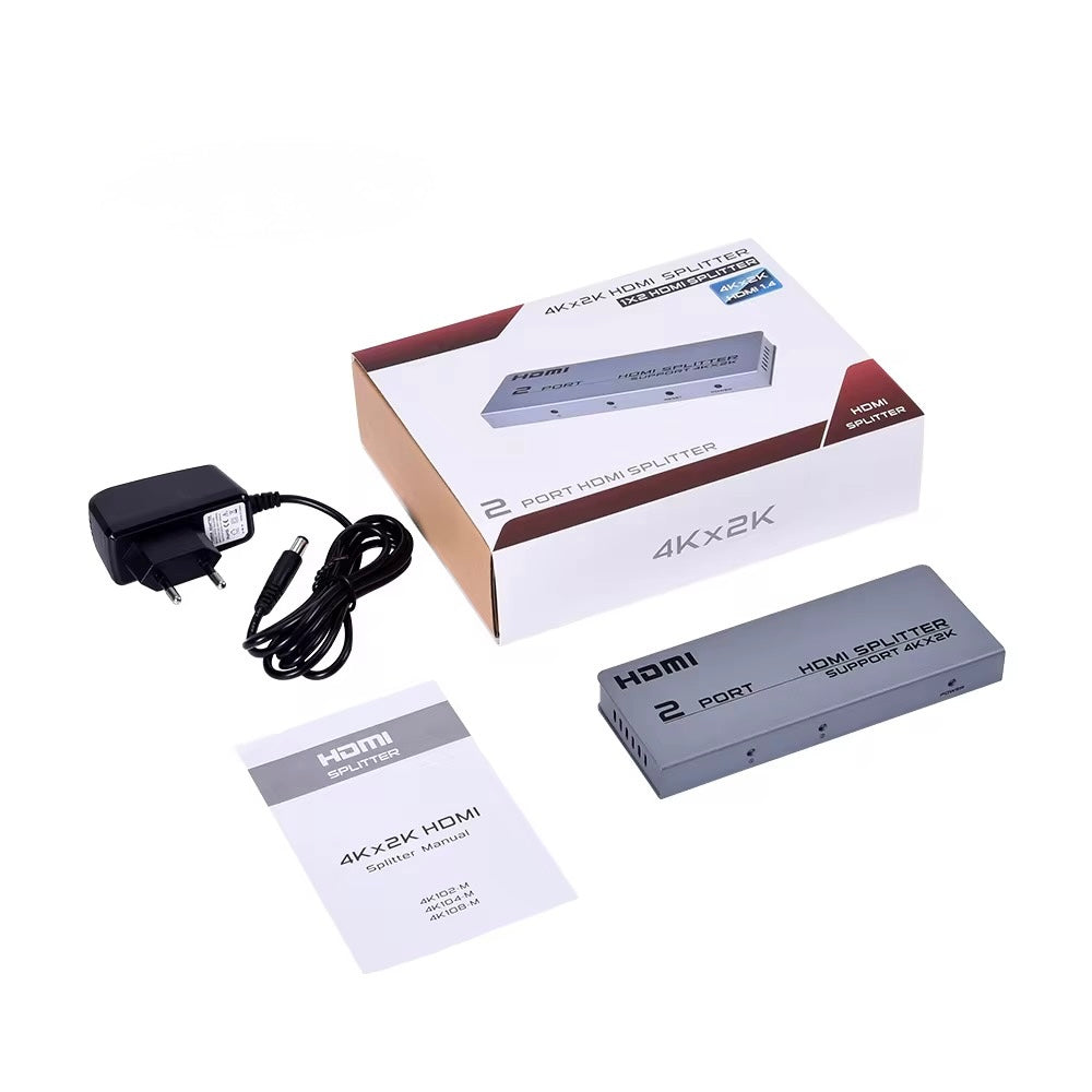 SP- HDMI SPLITTER 2 PORT SLIM 4K- 2K 30 HZ