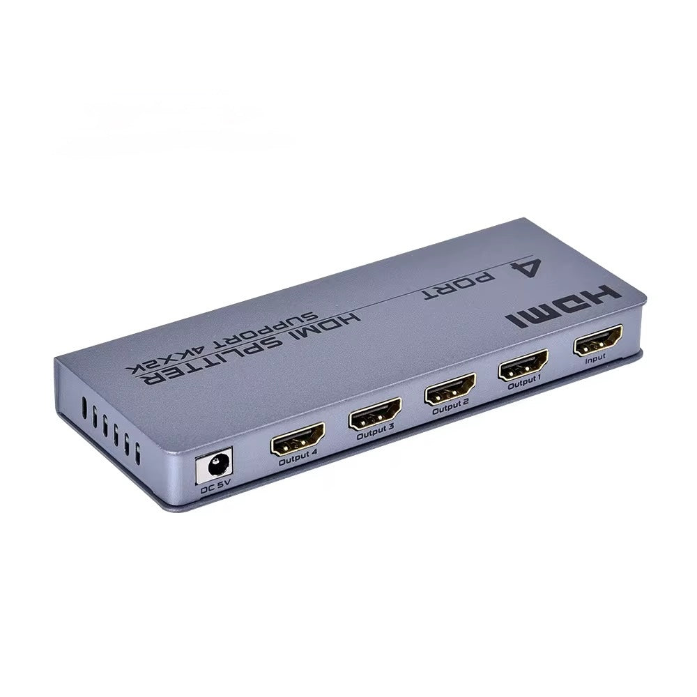 SP- HDMI SPLITTER 4 PORT SLIM 4K- 2K 30 HZ