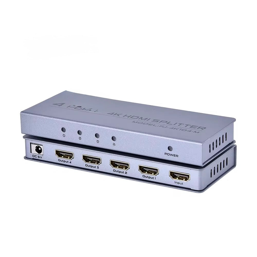 SP- HDMI SPLITTER 4 PORT SLIM 4K- 2K 30 HZ