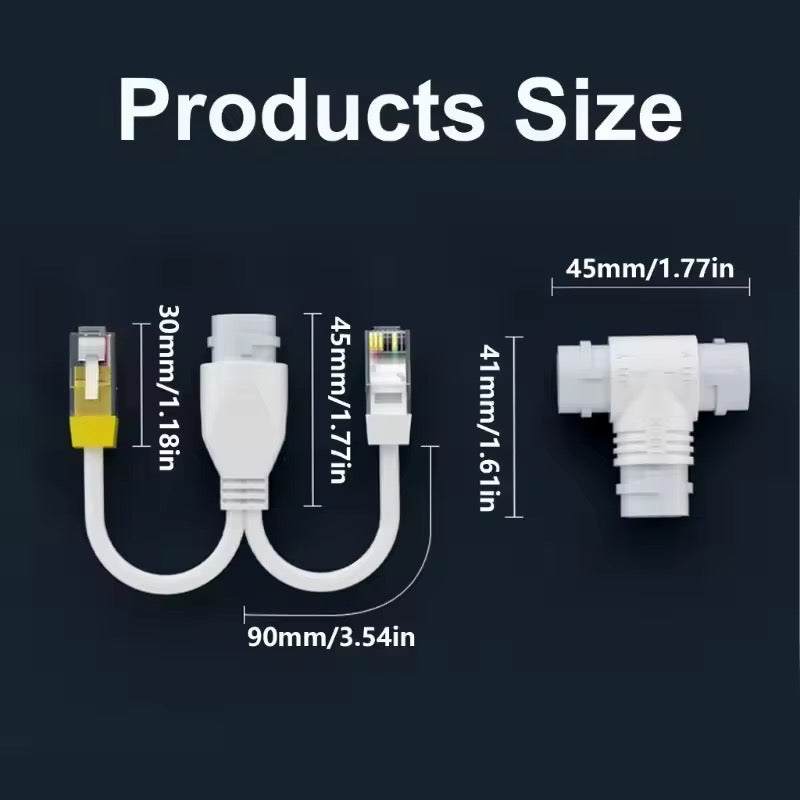 SP- WATERPROOF POE MULTIPLEXER/ COMBINER