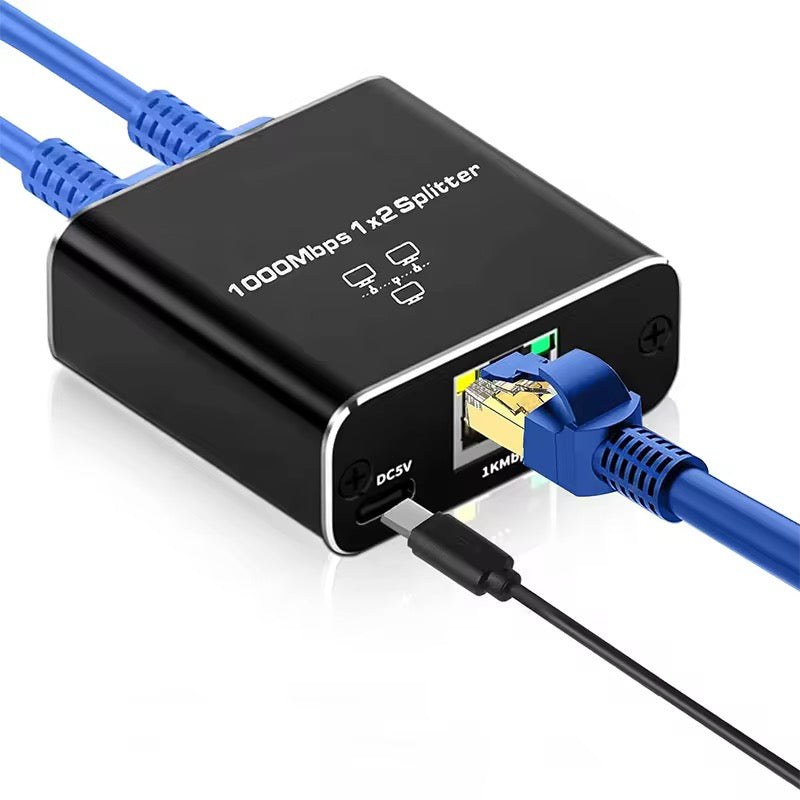 SP- 2 PORT GIGA LAN SPLITTER