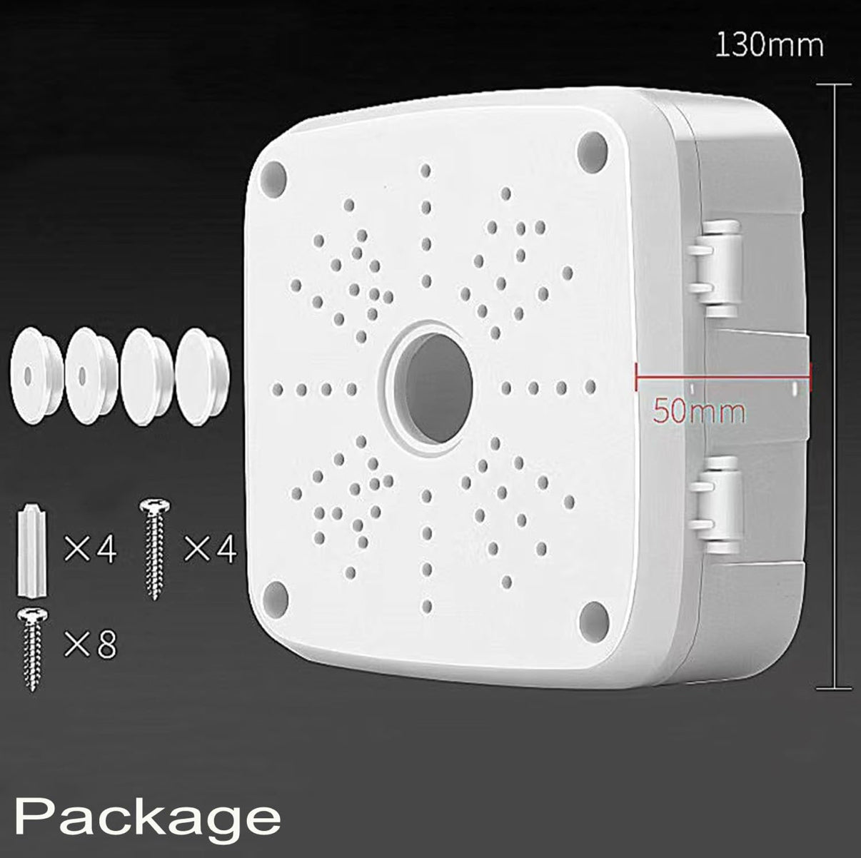 SP- 5*5 WATERPROOF LOCKING PVC JUNCTION BOX-PFA121 (IMPORTED)