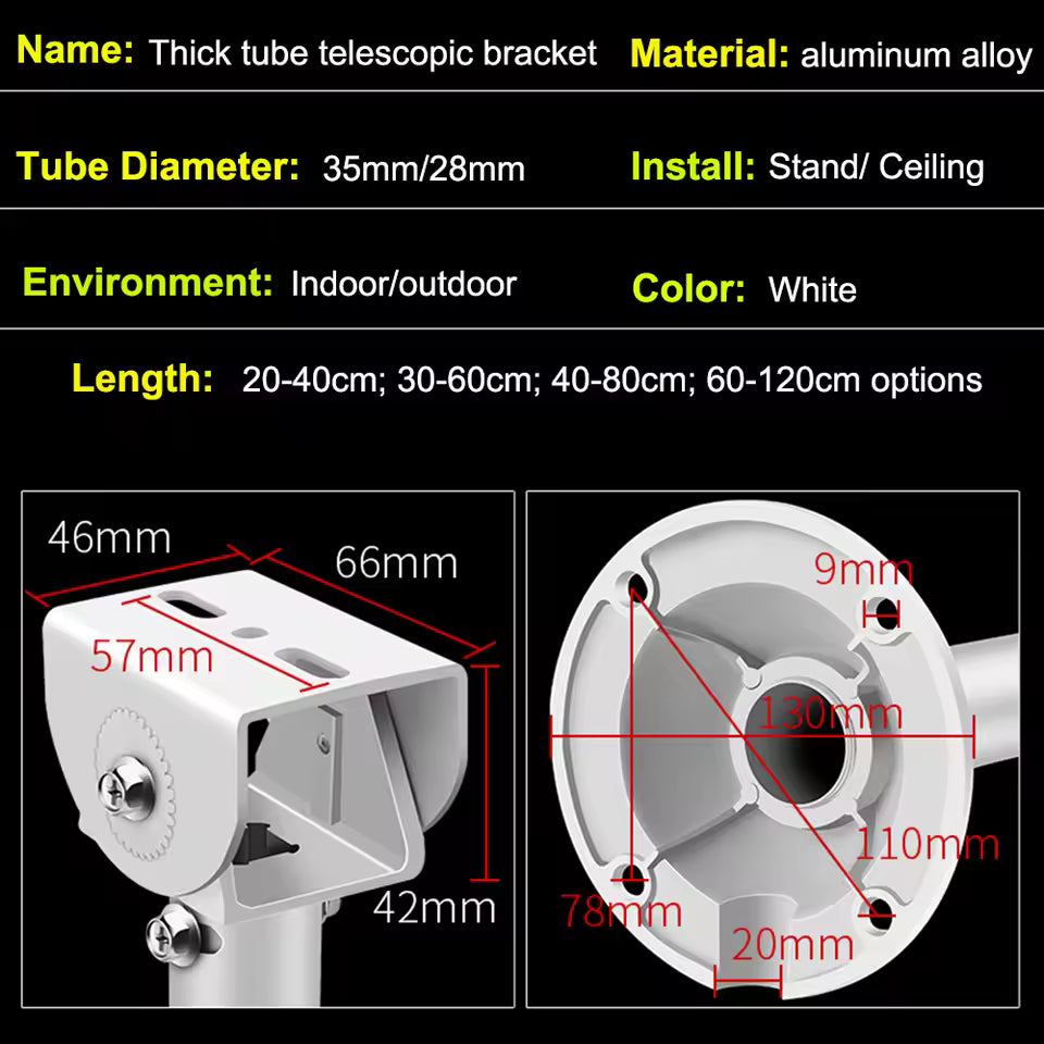 SP- I BRACKET TELESCOPIC -ALUMINIUM ALLOY STAND