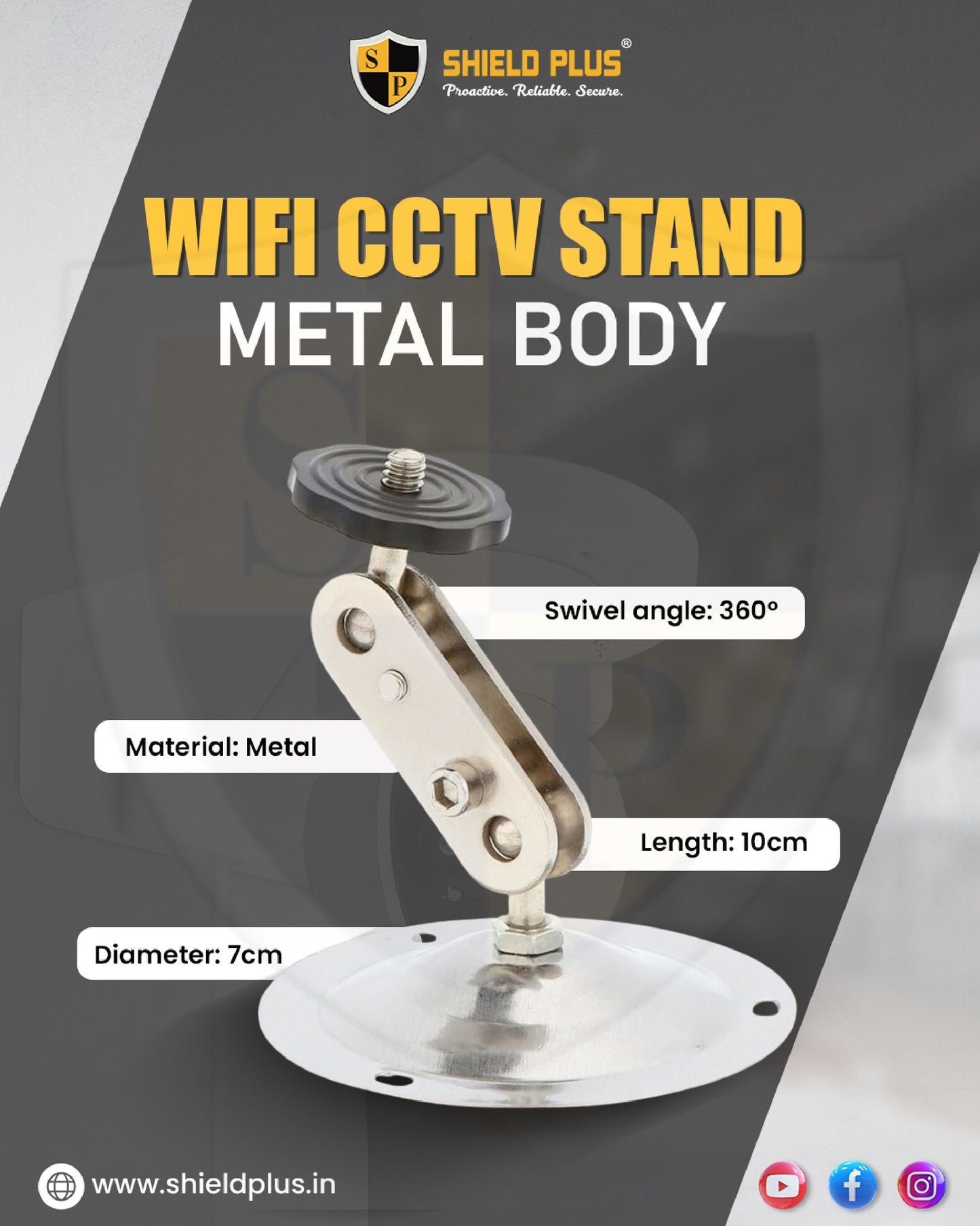 SP-WIFI CAMERA STAND METAL BODY