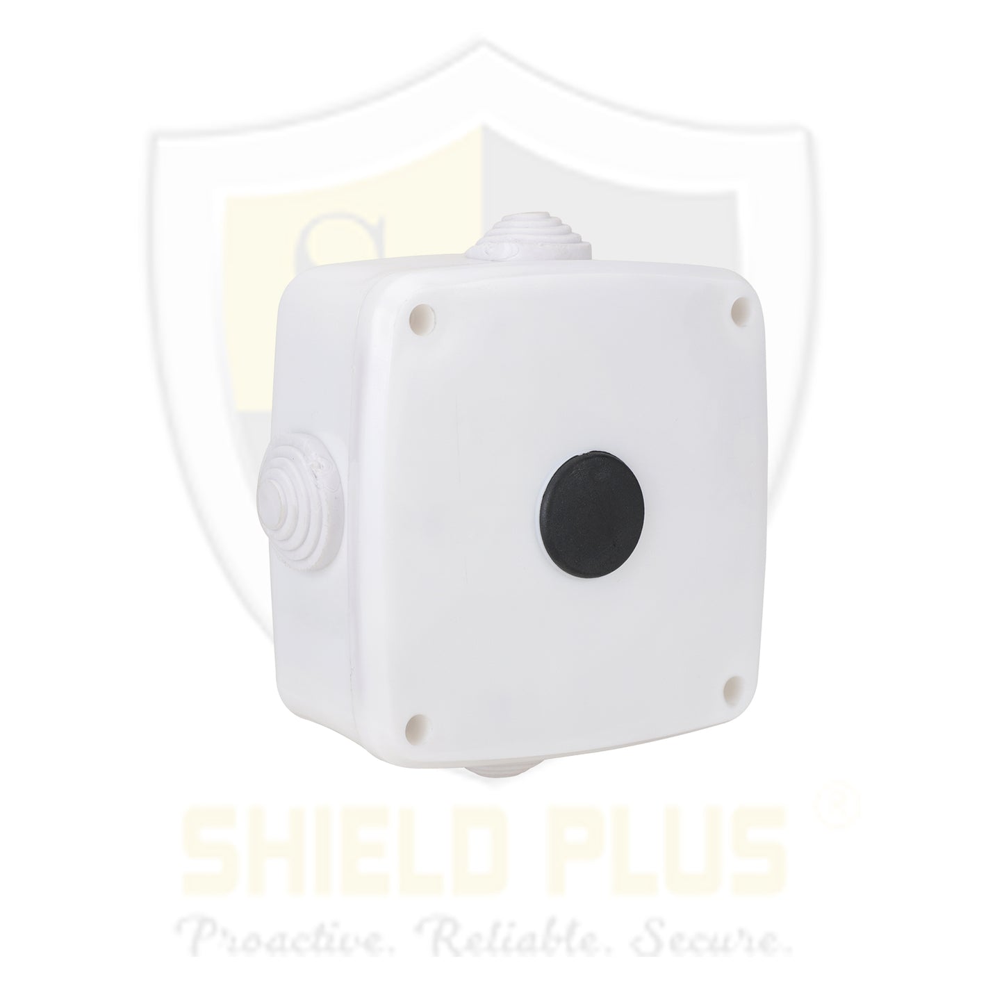 SP-4.25*4.25 WEATHERPROOF PVC JUNCTION BOX WITH BRASS STUD
