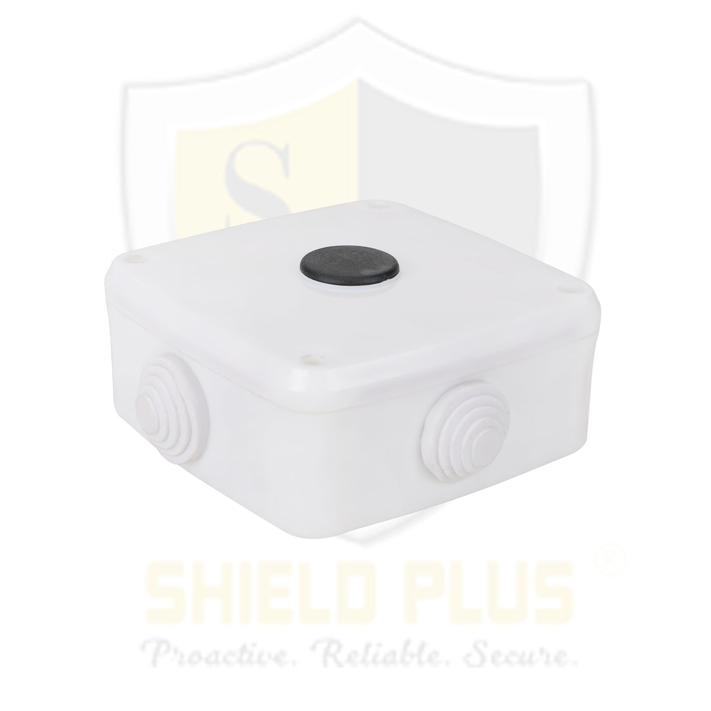 SP-4.25*4.25 WEATHERPROOF PVC JUNCTION BOX WITH BRASS STUD