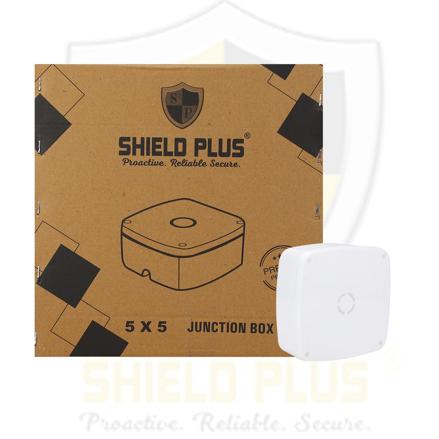 SP-5*5 PVC JUNCTION BOX WITHOUT STUD