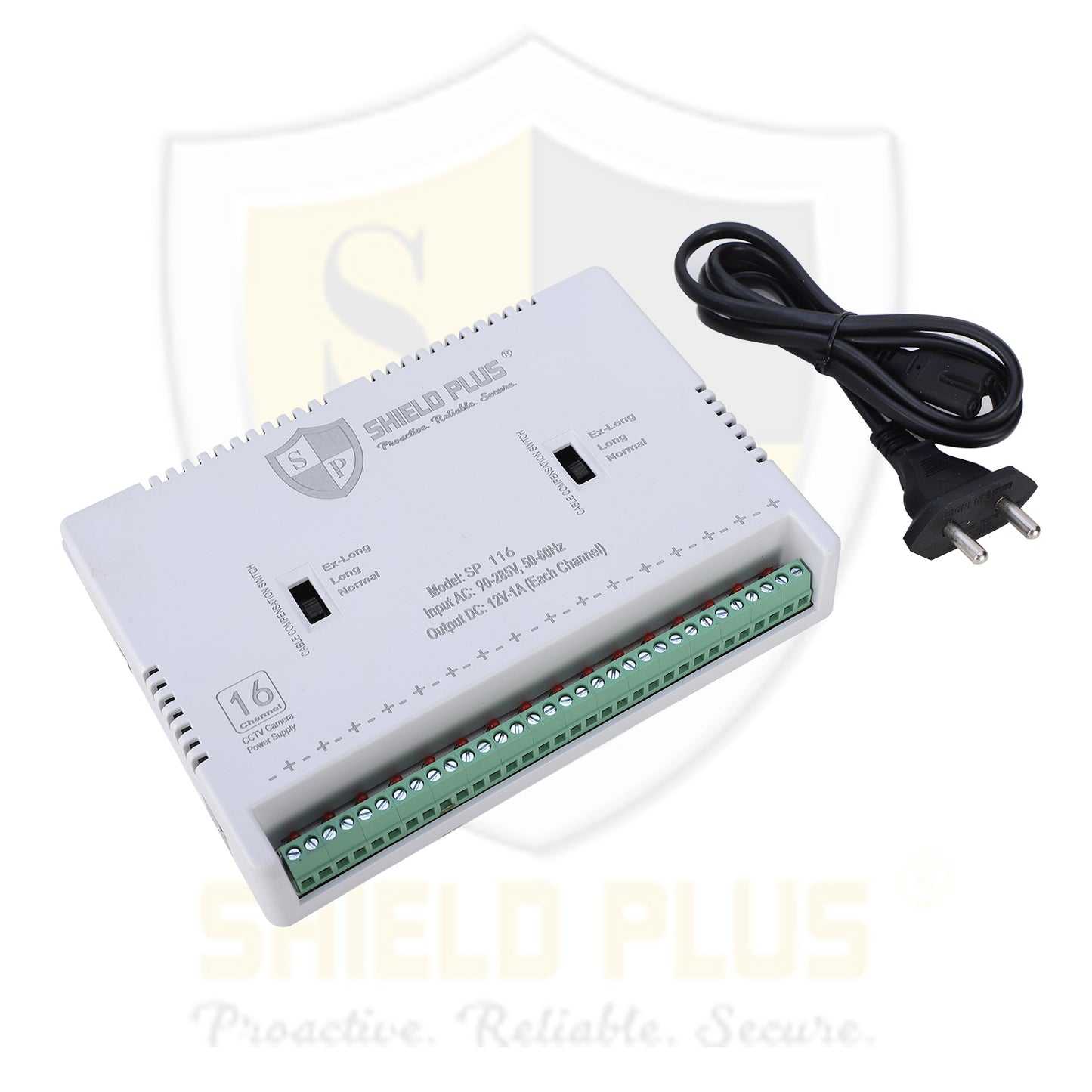 SP - 16 CH SMPS PLASTIC BODY ( INDIVIDUAL POWER PORTS )