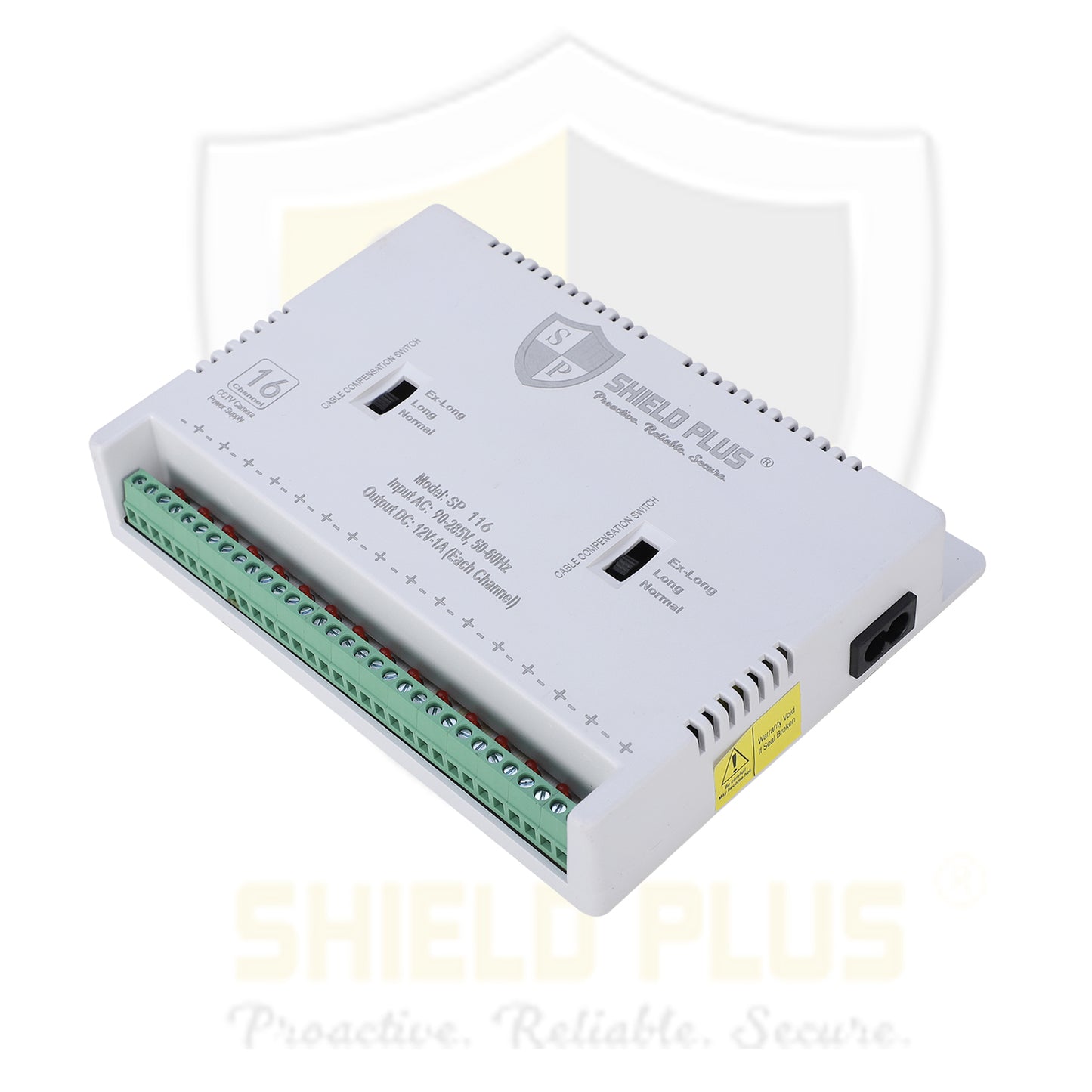 SP - 16 CH SMPS PLASTIC BODY ( INDIVIDUAL POWER PORTS )