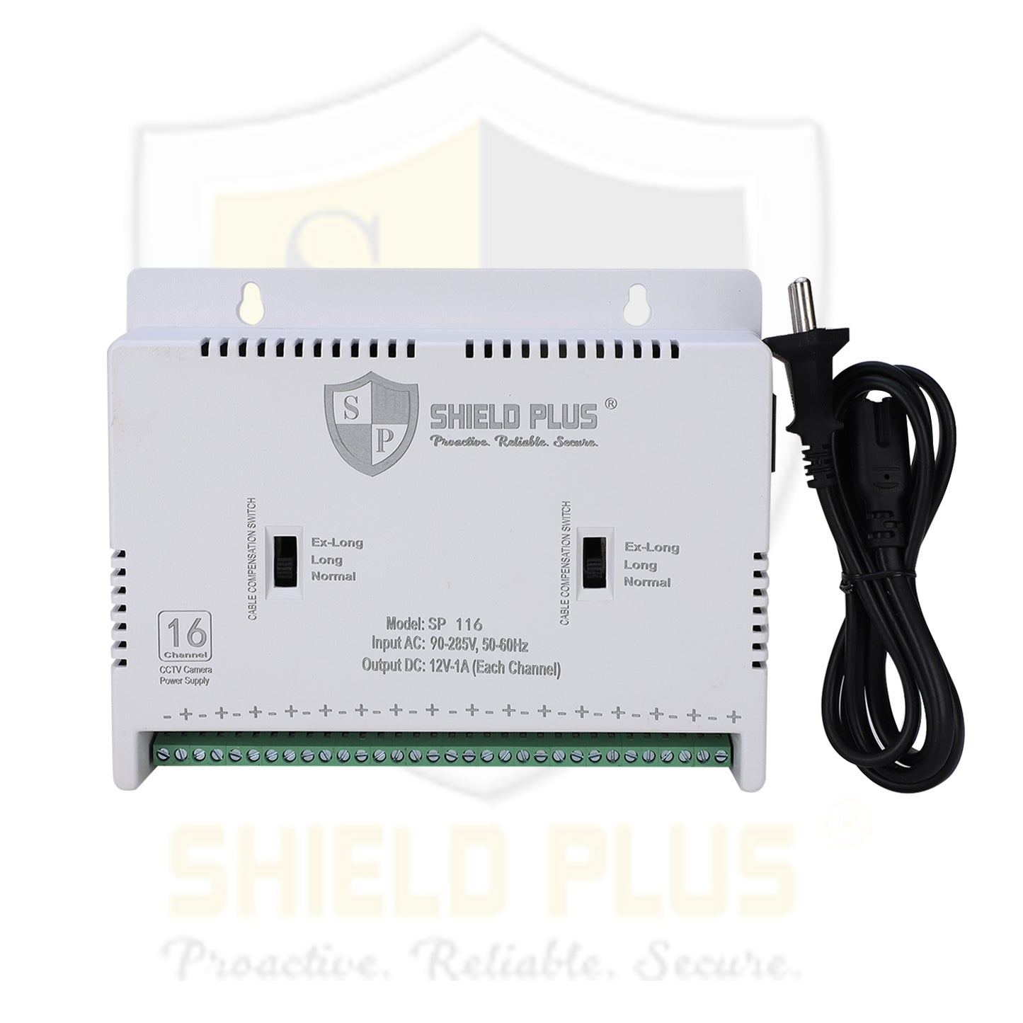 SP - 16 CH SMPS PLASTIC BODY ( INDIVIDUAL POWER PORTS )