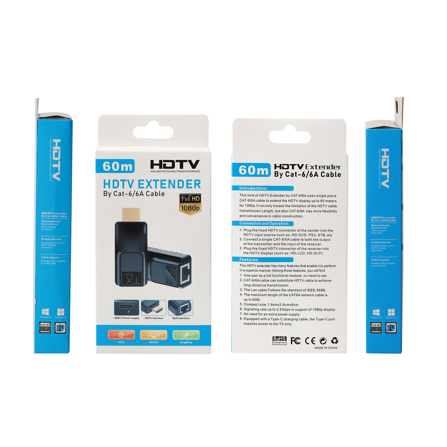 SP- HDMI EXTENDER 60M ADAPTER-LESS