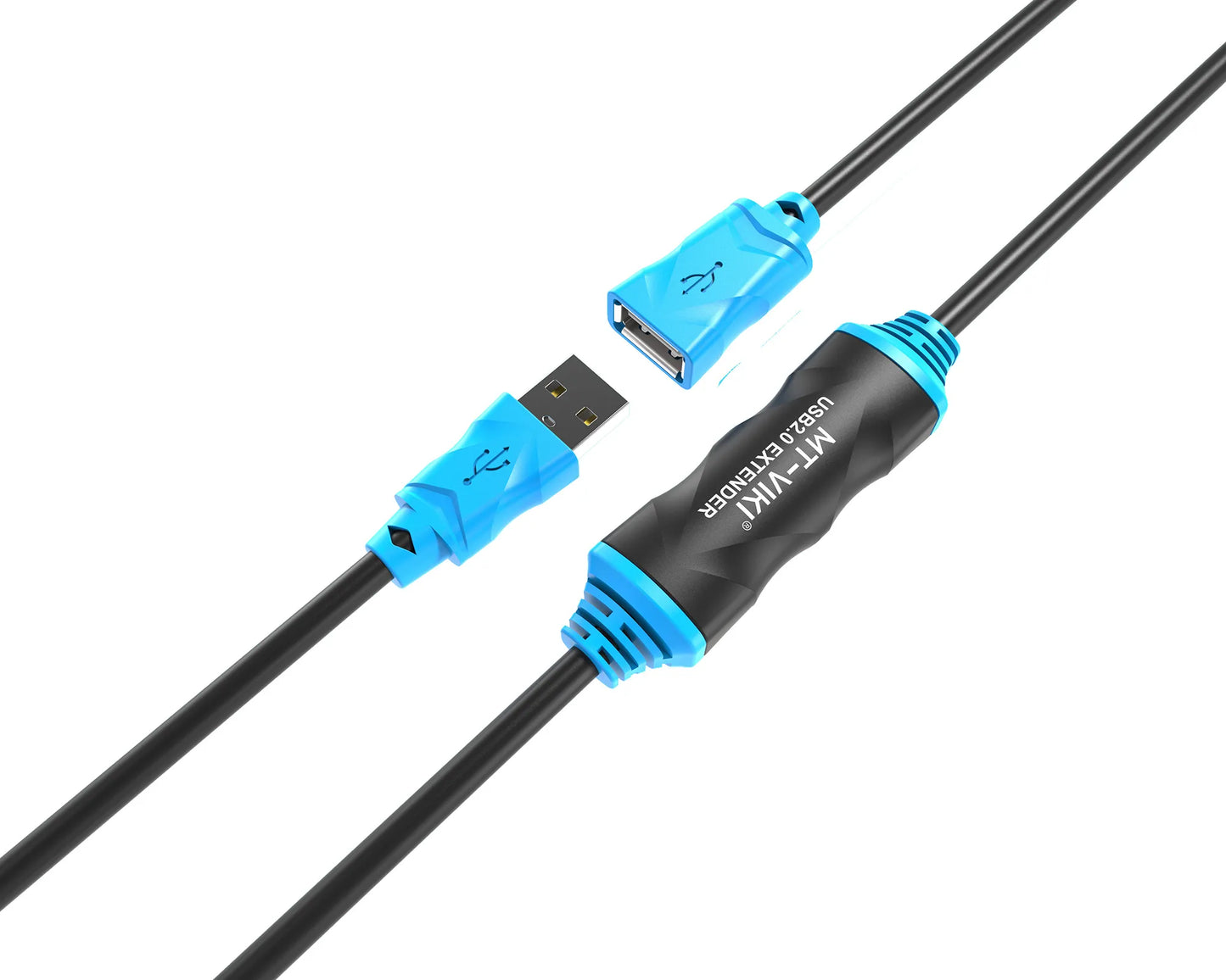 SP- USB MALE TO USB FEMALE IC -V2.0 -COPPER