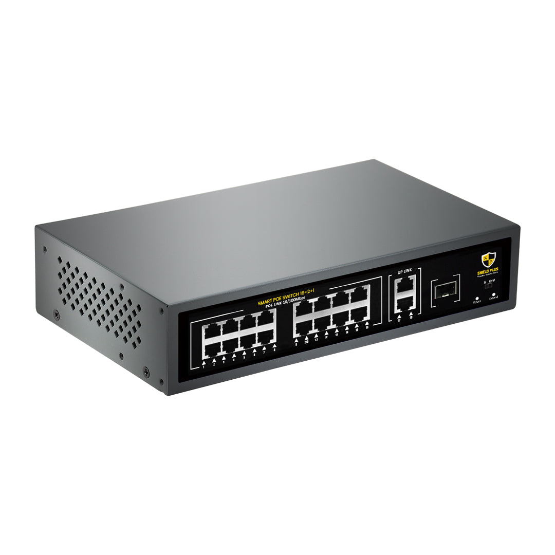 SP-16+2+1 GIGA POE SWITCH-250W