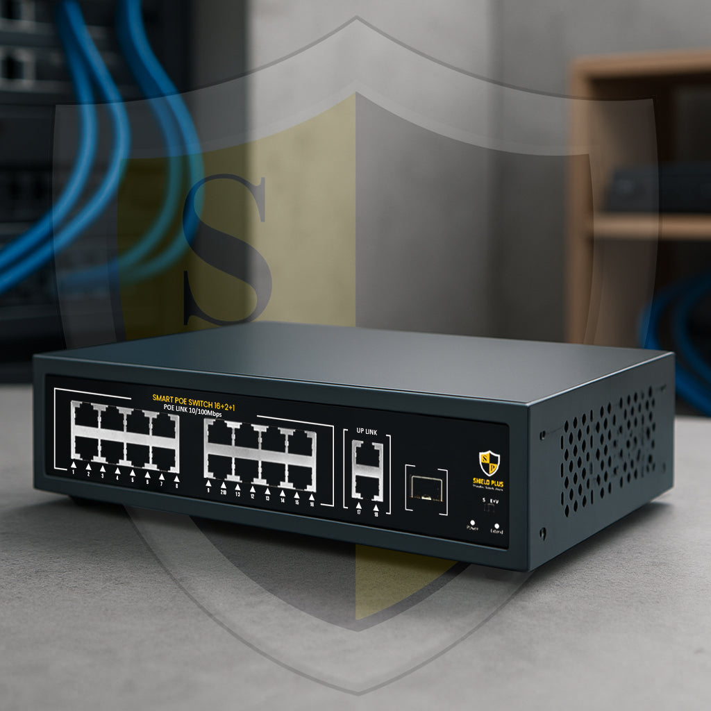 SP-16+2+1 GIGA POE SWITCH-250W