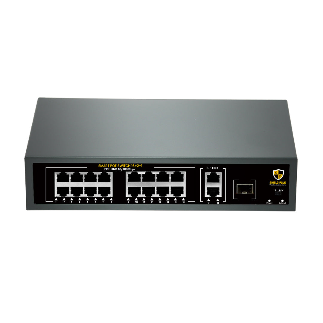 SP-16+2+1 GIGA POE SWITCH-250W