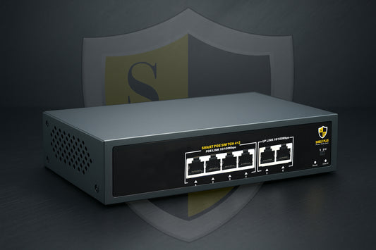 SP- 4+2 POE SWITCH -55W (100 MBPS)