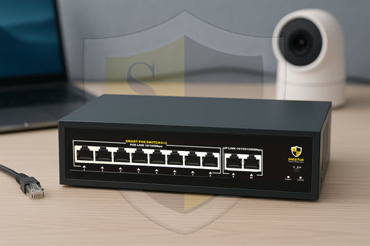 SP- 8+2 POE SWITCH - 96W (100 MBPS)