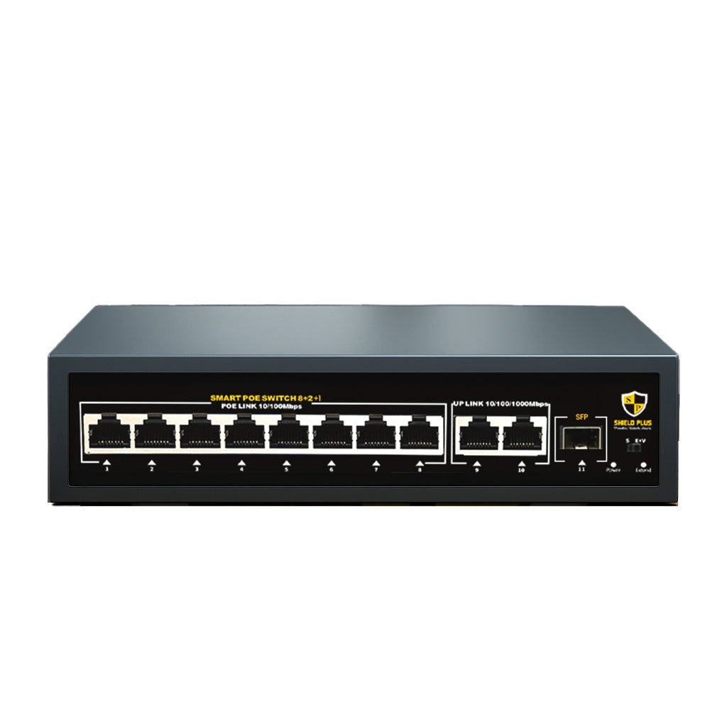 SP-8+2+1 FULL GIGA POE SWITCH -120W