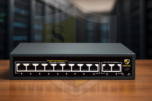 SP-9+2 POE SWITCH-120W (100 MBPS)
