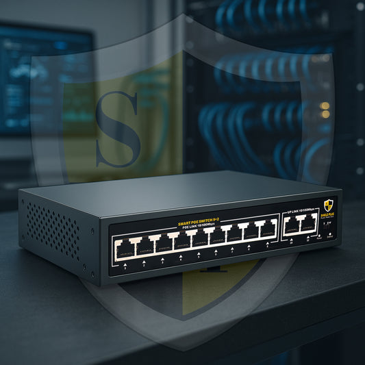 SP-9+2 POE SWITCH-120W (100 MBPS)
