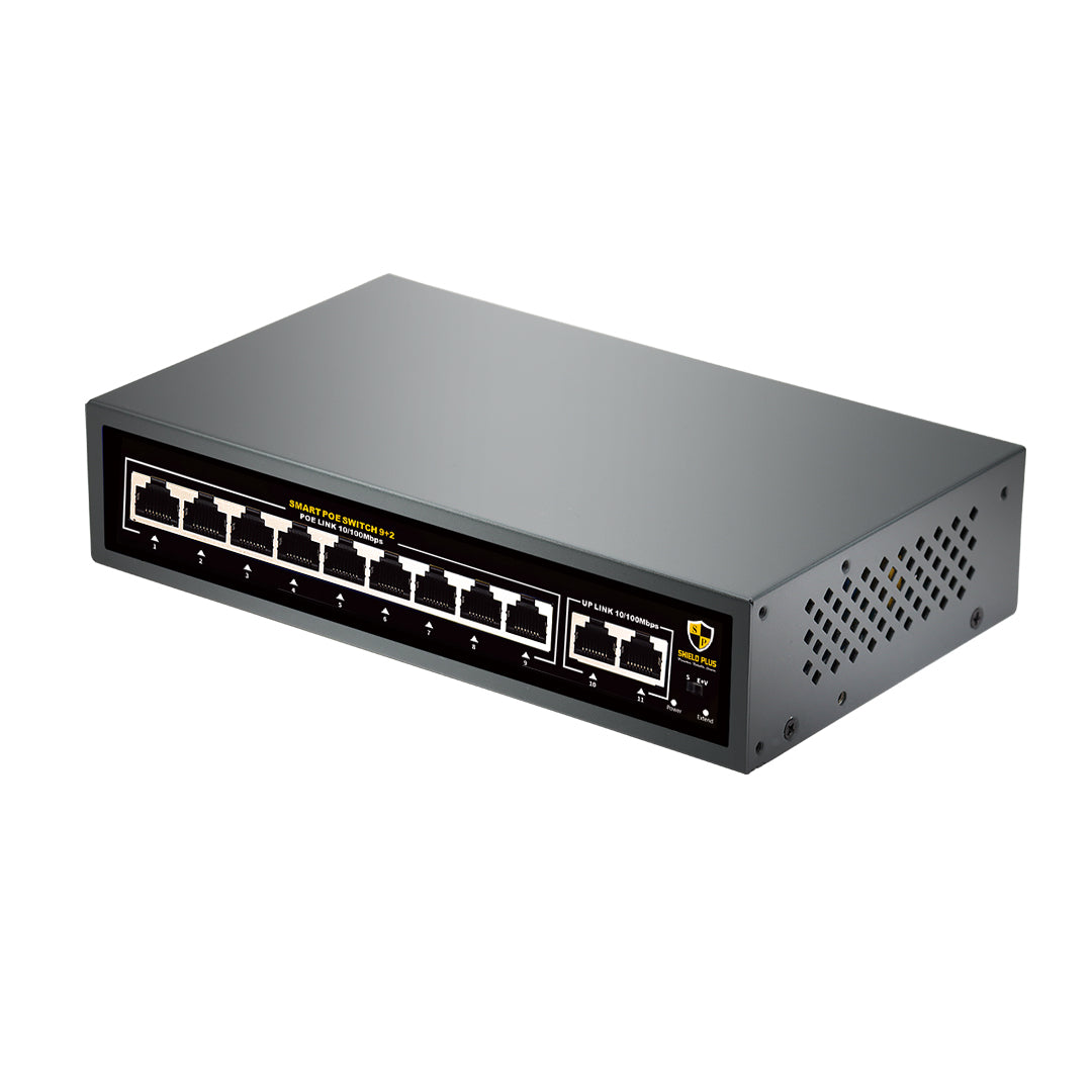 SP-9+2 POE SWITCH-120W (100 MBPS)
