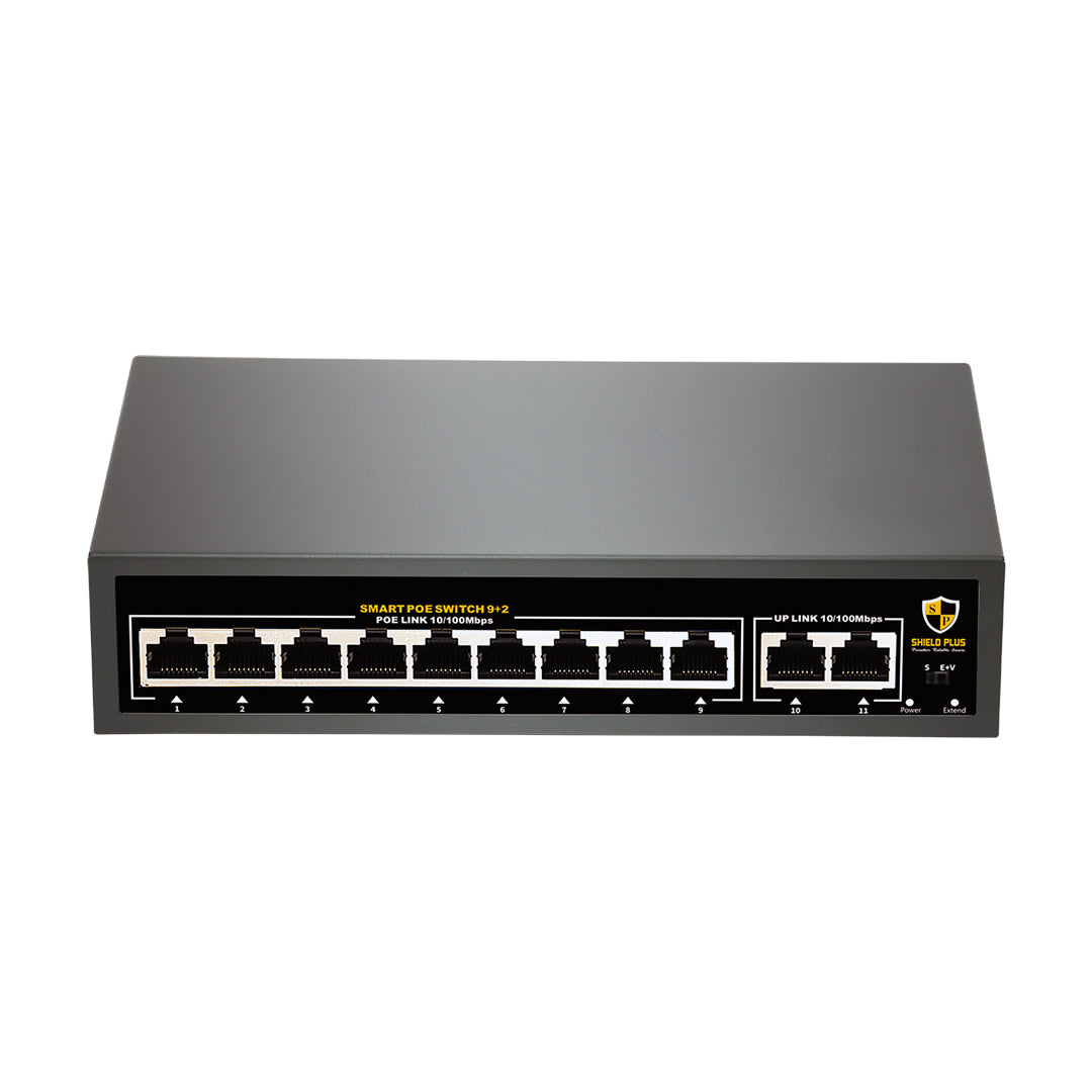 SP-9+2 POE SWITCH-120W (100 MBPS)