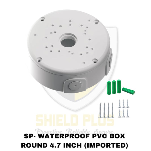 SP- ROUND WATERPROOF PVC BOX 4.7 INCH (IMPORTED)