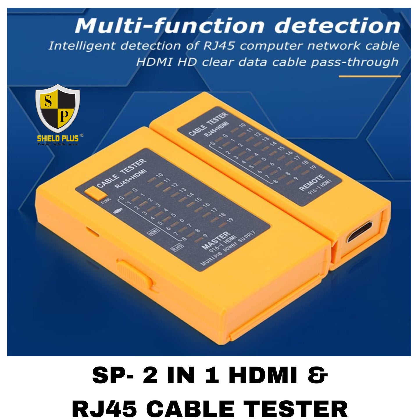 SP- 916 HDMI + LAN TESTER- 2 IN 1