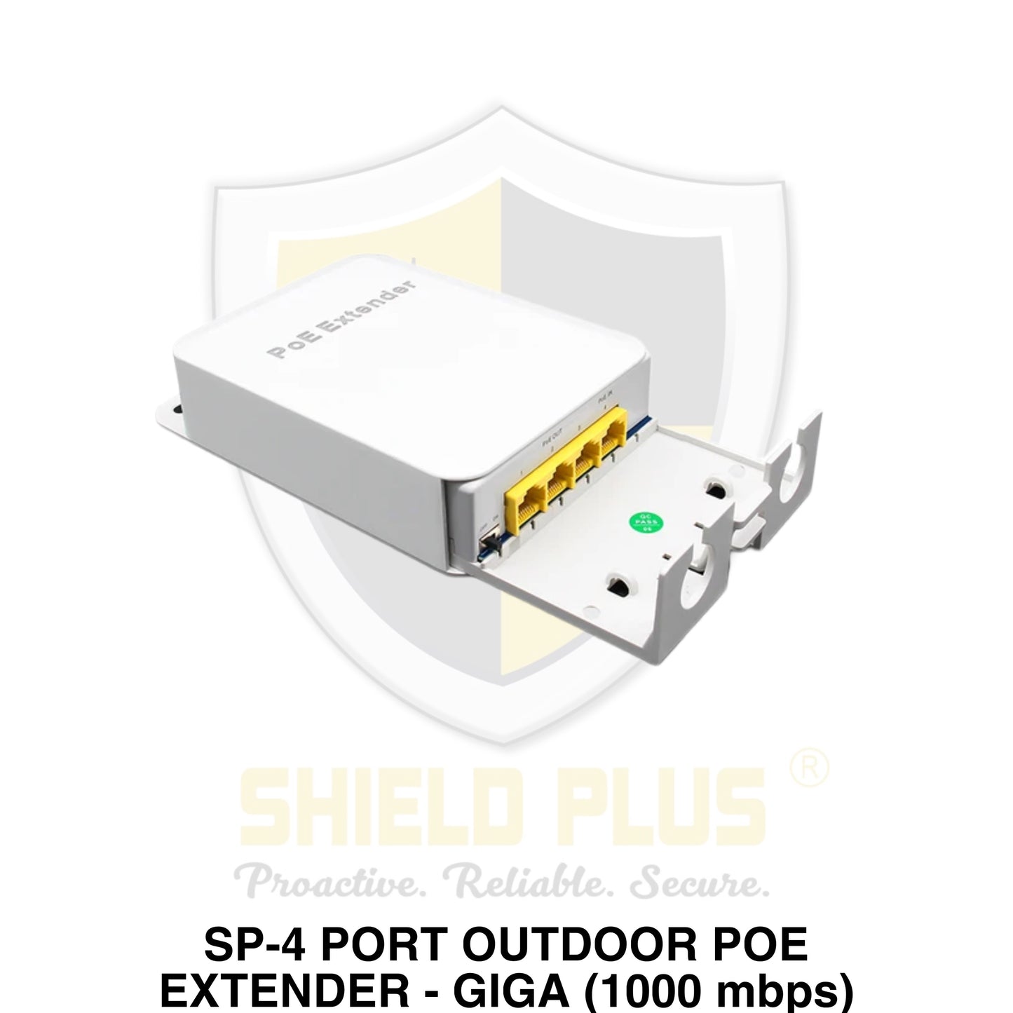 SP-GIGA OUTDOOR POE EXTENDER 1 INPUT 3 OUTPUT